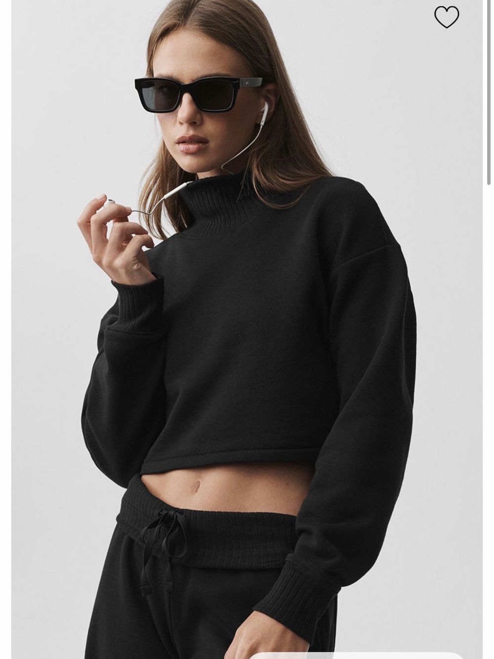 ALO Cropped Serenity Cover Up